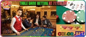 Table Game betting at 777color