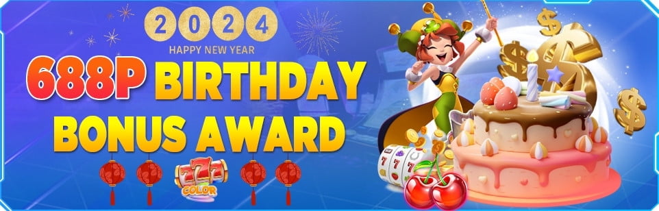 777colorbet happy birthday bonus award 688P